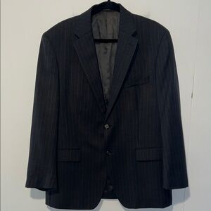 Lauren Ralph Lauren Blazer Jacket Sports Coat Striped T2*